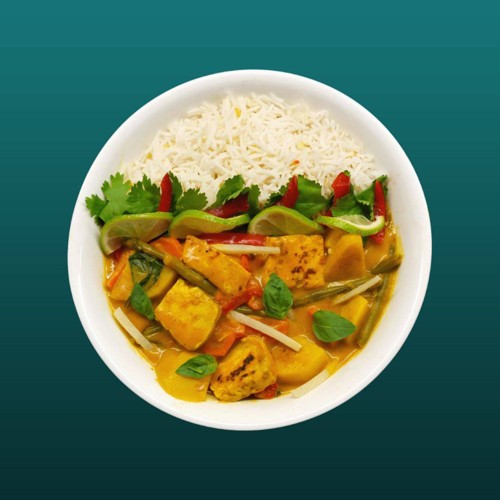 Gaeng Garee Gai with Tofu