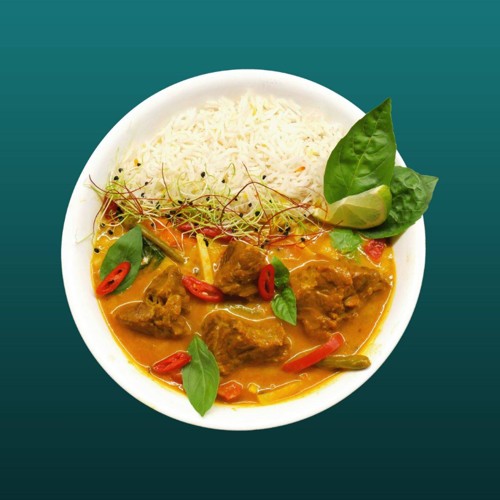 Gaeng Garee Gai with Beef