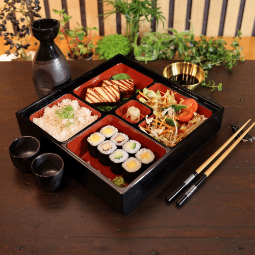Tofu-Vegie Bento Box