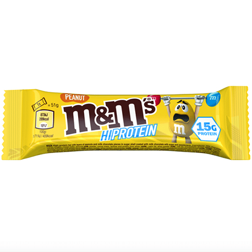 M&M's Hi Protein Bar Peanut (51g)