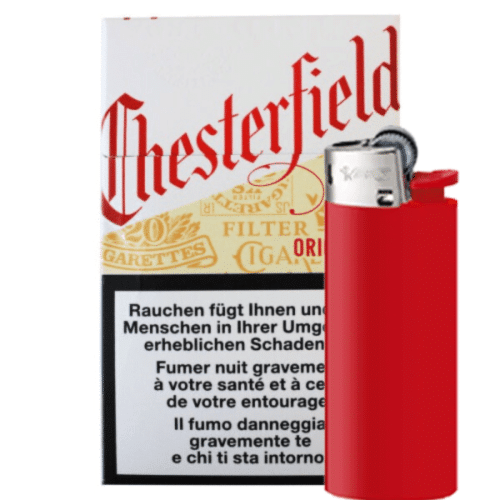 Chesterfield Original (20 Stück) & Feuerzeug