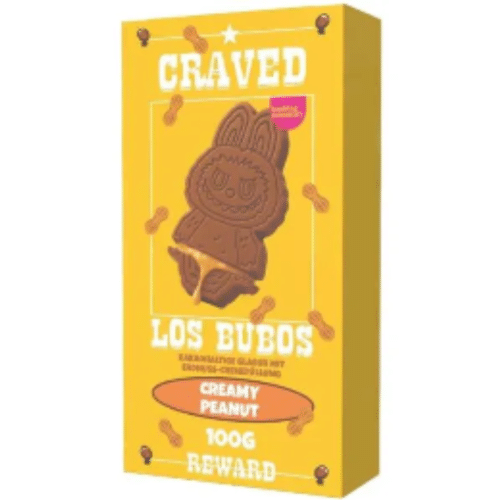 Craved Los Bubos Schokolade Creamy Peanut 100g