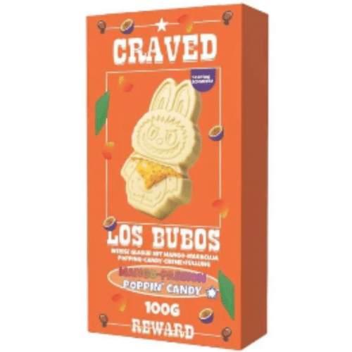 Craved Los Bubos Schokolade Mango-Passion Poppin' Candy 100g