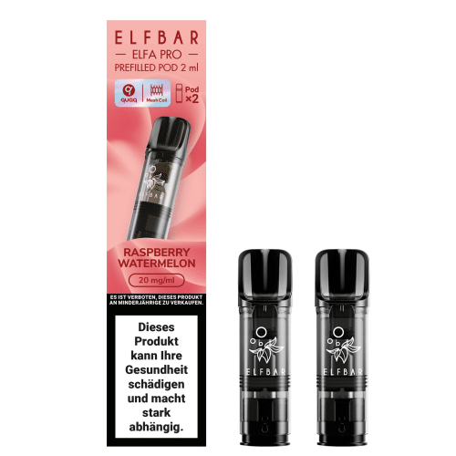 Elfa Pro Prefilled Pod 2ml - Raspberry Watermelon