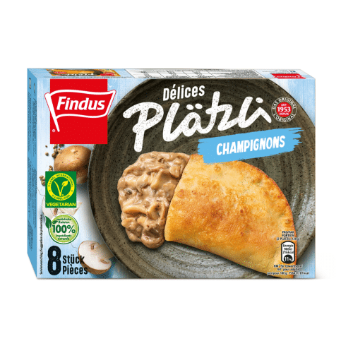 Findus Plätzli Champignons 480g