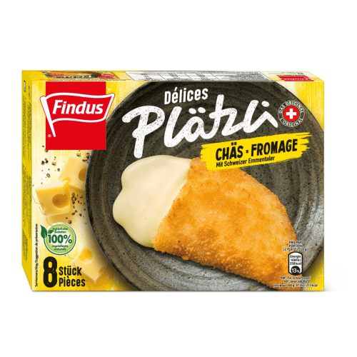 Findus Plätzli Käse 480g