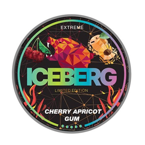 Iceberg Cherry Apricot Gum Extreme 50mg
