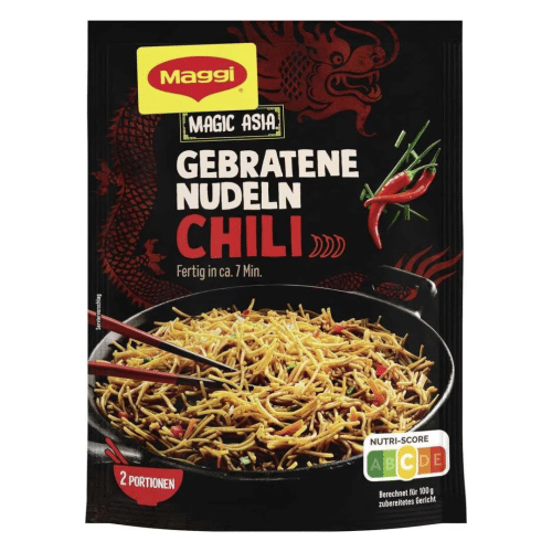 Maggi Gebratene Nudeln Chili