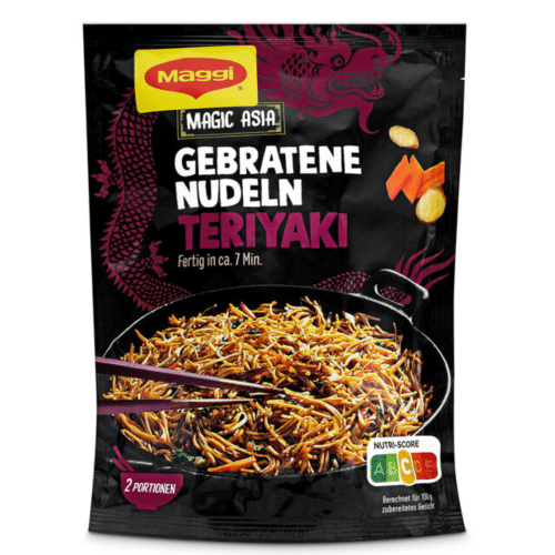 Maggi Gebratene Nudeln Teriyaki
