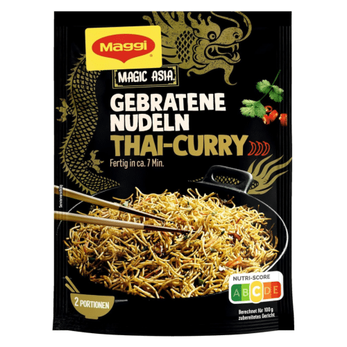 Maggi Gebratene Nudeln Thai-Curry