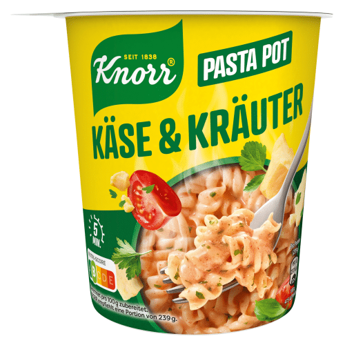 Knorr Pasta Pot Käse und Kräuter