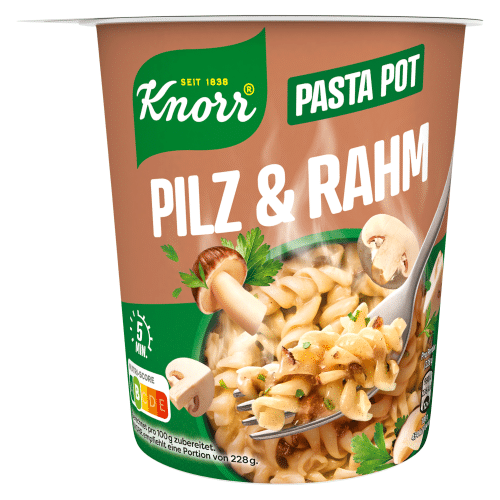 Knorr Pasta Pot Pilz und Rahm