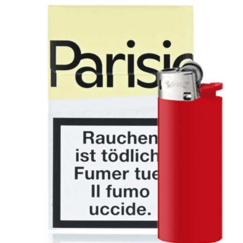 Parisienne Blonde (20 Stück) & Feuerzeug
