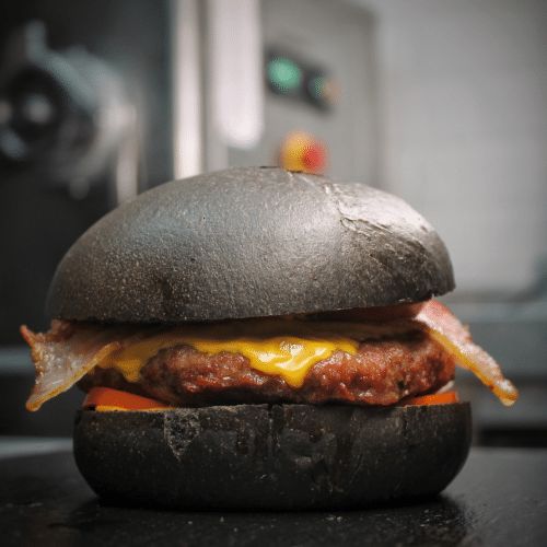 Black Bacon Burger