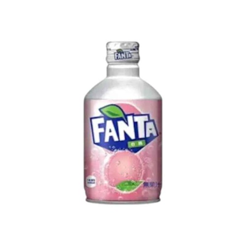 Fanta White Peach Aluminium Bottle Japan Edition 0.3l