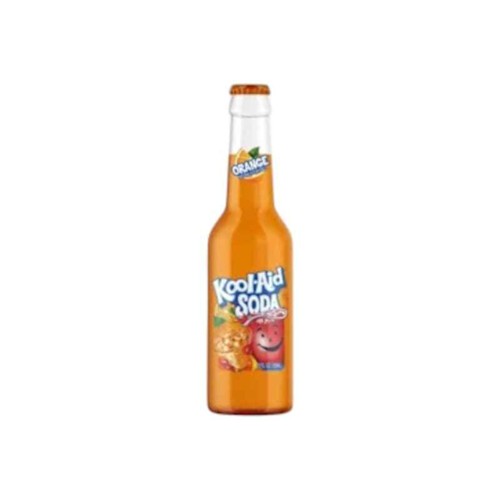Kool-Aid Soda Orange Glass Bottle - (355ml)