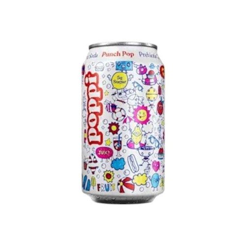 Poppi Punch Pop Flavour Prebiotic Soda USA - (355ml)