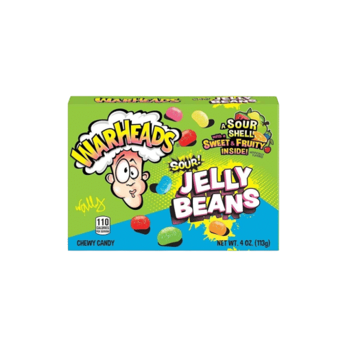 Warheads Sour Jelly Beans Tb 113g