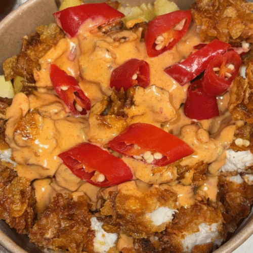 Bowl hot chicken mams
