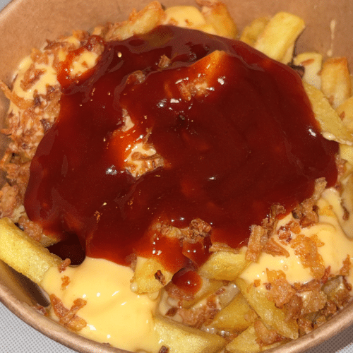 Crousty fries BBQ