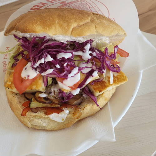 Halloumi Kebab Vegi