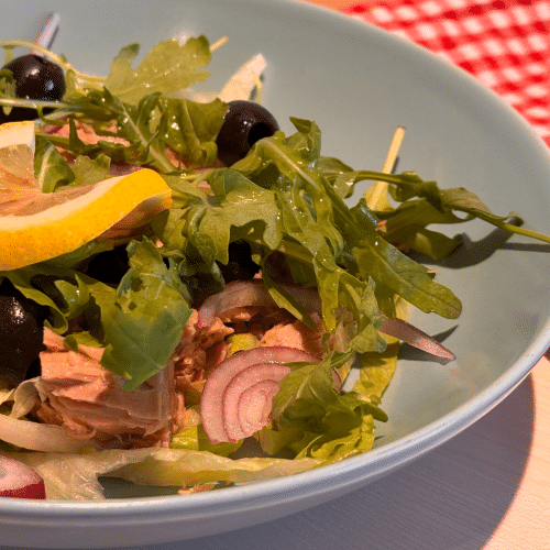 Thon Salat mit Rucola