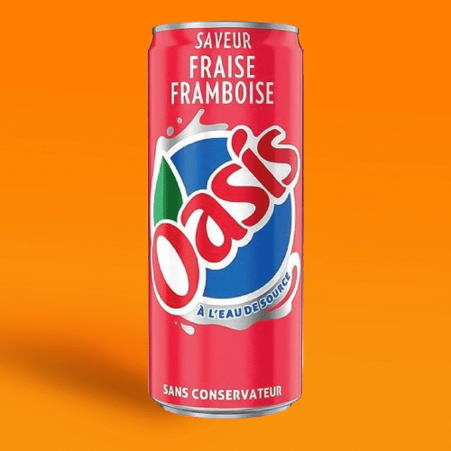Oasis fraise framboise 0,33l