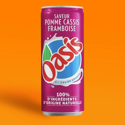 Oasis pomme cassis 0,33l