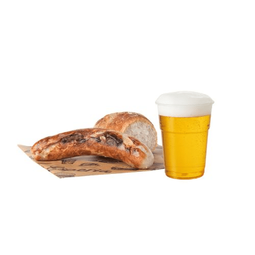 OLMA Bratwurst mit St.Galler Bürli und ein Getränk nach Wahl
