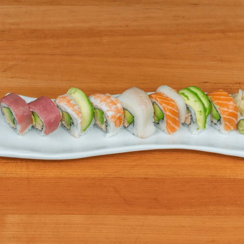 Kintaro Rainbow Roll (8 Stück)
