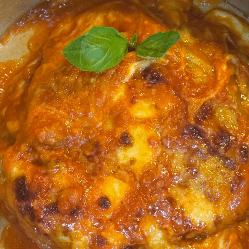 Fisch Parmigiana