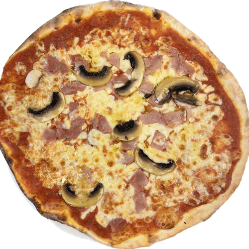 Pizza Prosciutto e Funghi