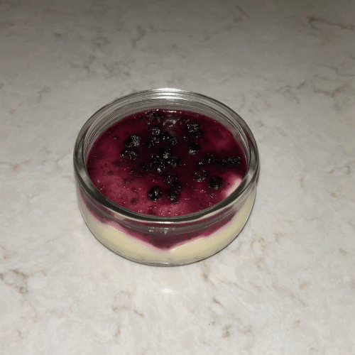 Cheesecake mirtilli berries