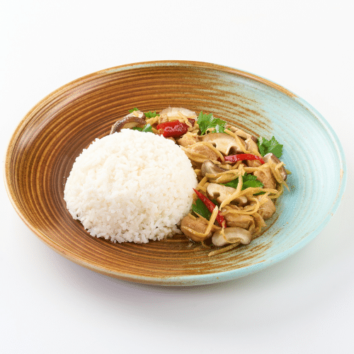 Phad Khing (leicht scharf)