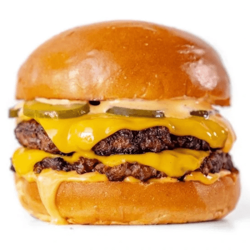 Double Cheeseburger et frites