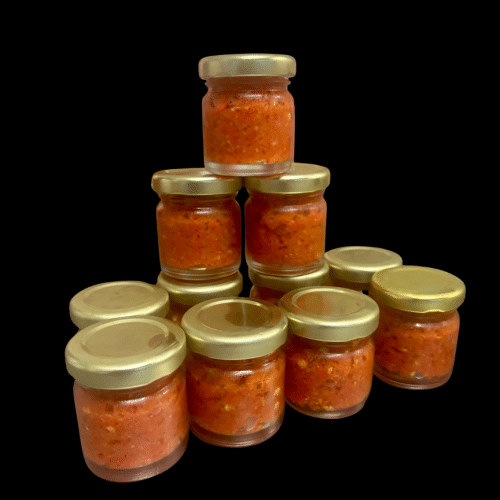 Pot de sauce piment 40g fait maison