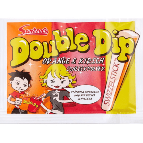 Swizzels Double Dip Orange & Cerise 19g