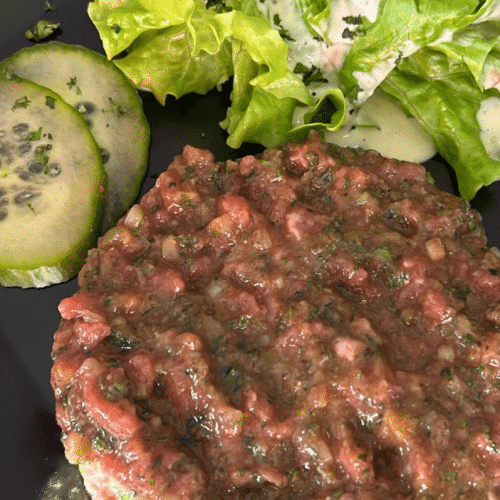 Tartare de bœuf 160g