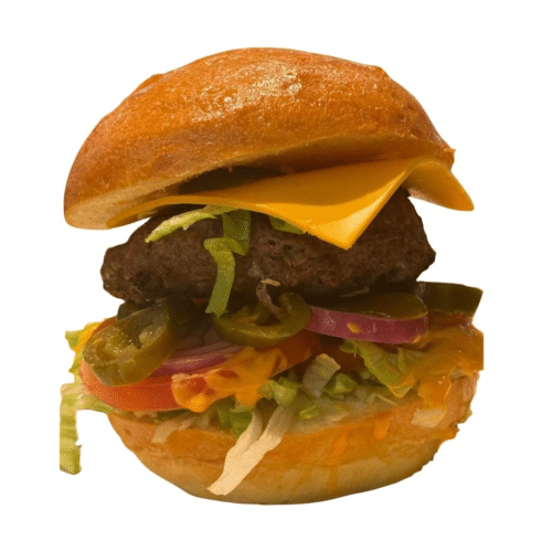 Beef Jalapeños Burger