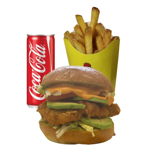 Crispy Chicken Avocado Burger Deal
