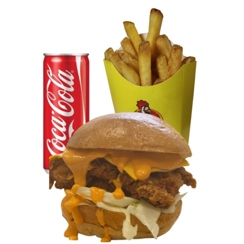 Crispy Chicken Cheese Burger Deal