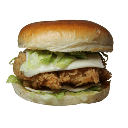 Crispy Chicken Cheese Burger