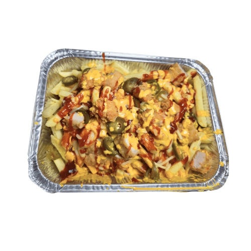 Crispy Chicken Loaded Fries