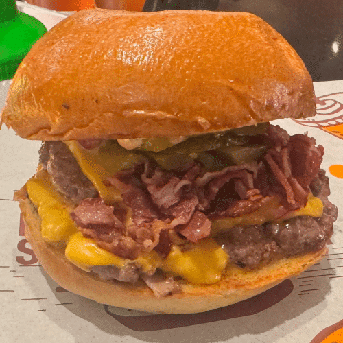 Double Cheese Bacon Burger