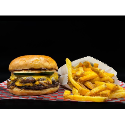 Bacon Cheeseburger + Fries