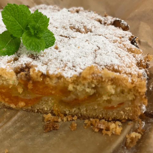 Aprikosenkuchen mit Streusel