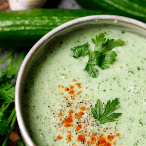 Gurkensuppe (auf polnische Art)