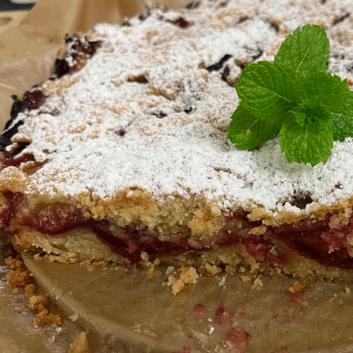 Pflaumenkuchen mit Streusel