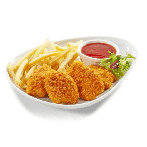 Chicken Nuggets Teller (8 Stück)
