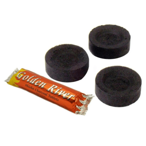Golden River  Shisha Charcoal Tablets 10 x 33 mm
